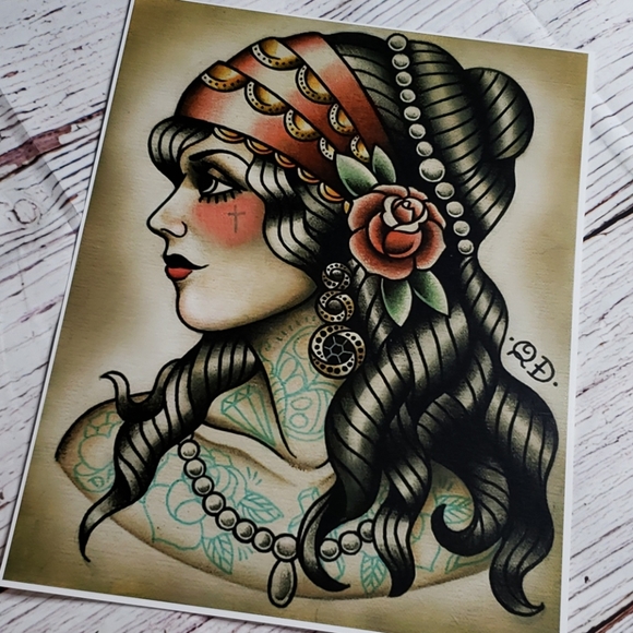 Other - 11x14 Gypsy Lady Print